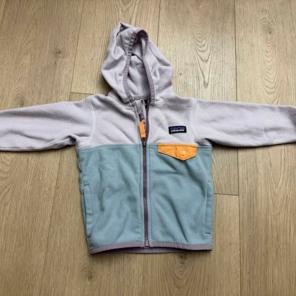 Patagonia Baby Micro D Snap-T Fleece Hoody 12-18M